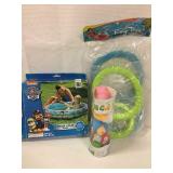 PAW PATROL-POOL,RING TOSS AND BATH TOY
