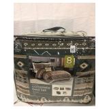 8 PIECE COMPLETE BED SET QUEEN