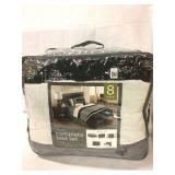 8 PIECE COMPLETE BED SET KING