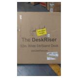 THE DESK RISER 32IN. WIDE SIT/STAND DESK