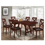 60"SOLID WOOD  TRESTLE DINING BENCH