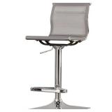 SAVOY ADJUSTABLE HEIGHT SWIVEL BAR STOOL