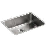 23X17.5X7 5/8 XL SQUARED UNDER-MOUNT SINGLE