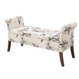 2 SEAT BATHROOM BENCH