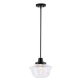 1-LIGHT SCHOOLHOUSE PENDANT