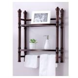 MOUNTED TOWEL RACK