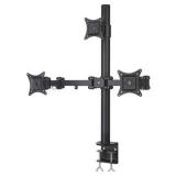 HEIGHT ADJUSTABLE UNIVERSAL 3 SCREEN DESK MOUNT
