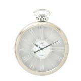 ALUMINUM & IRON WALL CLOCK