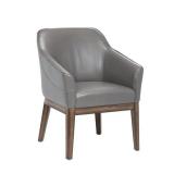 LEATHER ARM CHAIR