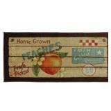 FRUIT CRATE KITCHEN MAT