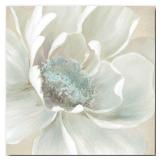 WINTER BLOOMS I DRAWING PRINT ON WRAPPED CANVAS