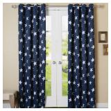 LARGE STAR DARKENING GROMMET PANEL CURTAIN