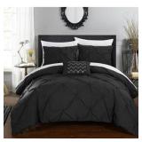 8PC TEXTURED COMFORTER SET