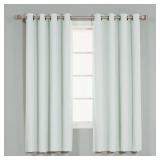 SOLID BLACKOUT THERMAL GROMMET PANEL CURTAIN