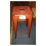 26" BAR STOOL RED
