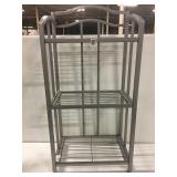 NICKEL WALL SHELF