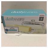 DAILYWARE BUTTER DISH WITH LID (2 PCS)