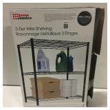 3-TIER WIRE SHELVING