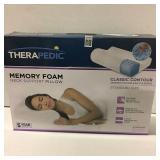 MEMORY FOAM NECK SUPPORT PILLOW