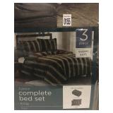 COMPLETE BED SET 3 PC (KING SIZE)