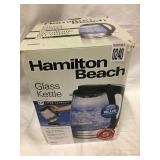 HAMILTON BEACH GLASS KETTLE