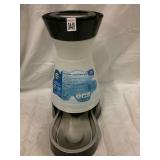 REMOVABLE, STAINLESS STEEL BOWL HOLDS 2.5 GALLONS