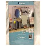 WHITMOR DOUBLE ROD CLOSET