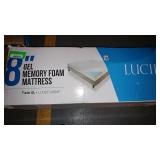 8" GEL MEMORY FOAM MATTRESS TWIN XL