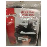 SUPER STAR TINSEL WIG