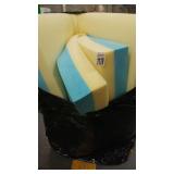 BLUE YELLOW FOAM MATTRESS (NO SIZE)