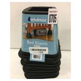 WHITMOR BED RISER SET OF 4