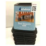 WHITMOR BED RISER SET OF 4