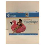GO FLOAT INFLATABLE FLAMINGO PARTY TUBE