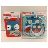 SKIP HOP PLATE AND BOWL SET