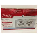SUNBEAN CLASSIC TWIN WINDOW FAN