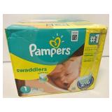PAMPERS SWADDLER SIZE 1 216DIAPERS