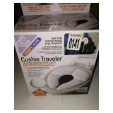 CUSHIE TRAVEL FOLDING PADDED POTTY SEAT
