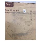 FOOT MASSAGER WITH TAPPING AND HEAT