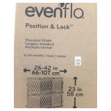 EVENFLO POSITION & LOCK GATE  26-42"