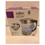 SALTON CORDLESS ELECTRIC GLASS KETTLE