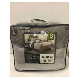 8 PIECE COMPLETE BED SET QUEEN