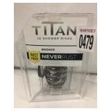 TITAN 12 SHOWER RINGS