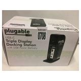 PLUGABLE USB-C TRIPLE DISPLAY DOCKING STATION