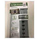 SURGE PROTECT ELECTRONICS 6 OUTLETS