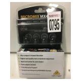 MICROMIX ULTRA COMPACT 4 CHANNEL LINE MIXER