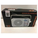 QFX AM/FM/SW1/SW2 PORTABLE RADIO