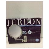 JERDON WALL MOUNT MIRROR 1X & 8X MAGNIFICATION