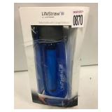 LIFESTRAW WATER BOTTKE W/ 2 STAGE FILTRATION