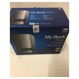 MY BOOK DUO 8TB STORAGE