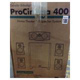 PROCENEMA 400 HOME THEATER SPEAKER SYSTEM